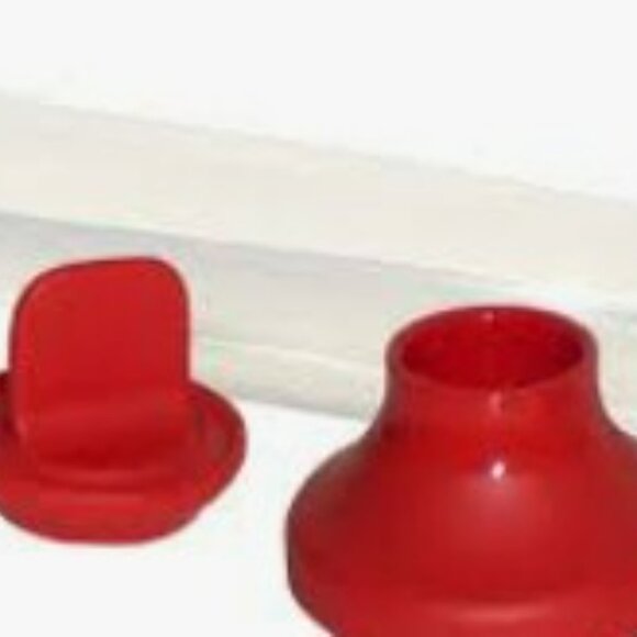 Tupperware Deco Pen Cake Cookies Frosting Decorator Tool in Sheer And Chili Red! - Picture 14 of 16